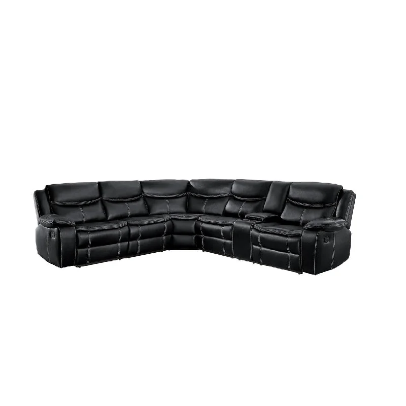 Homelegance Bastrop (3)3-Piece Sectional with Right Console