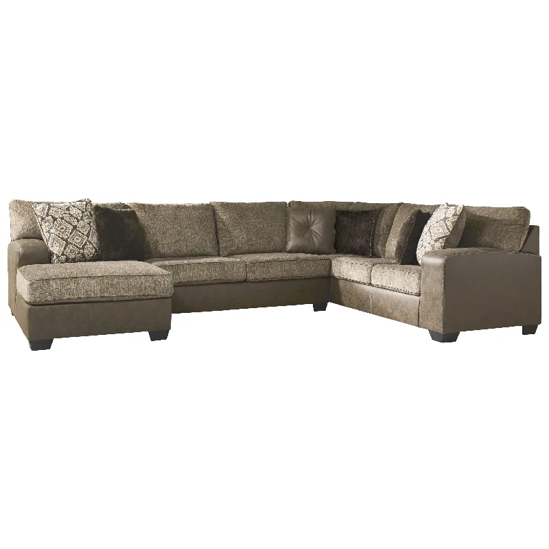 Benchcraft® Abalone 3-Piece Sectional With Chaise