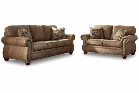 Larkinhurst Sofa and Loveseat