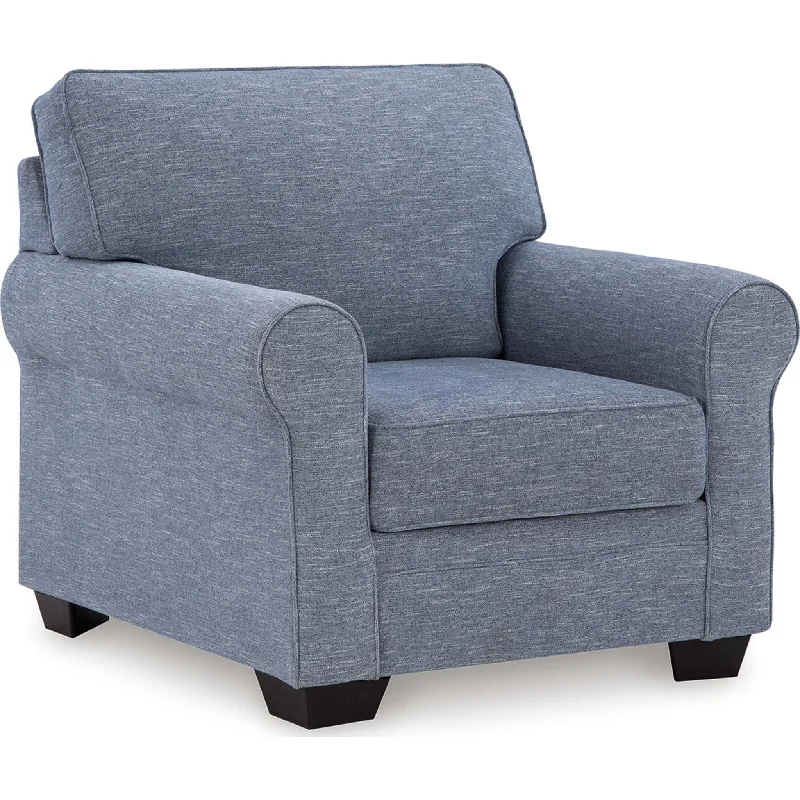 Carissa Manor Chair - Denim