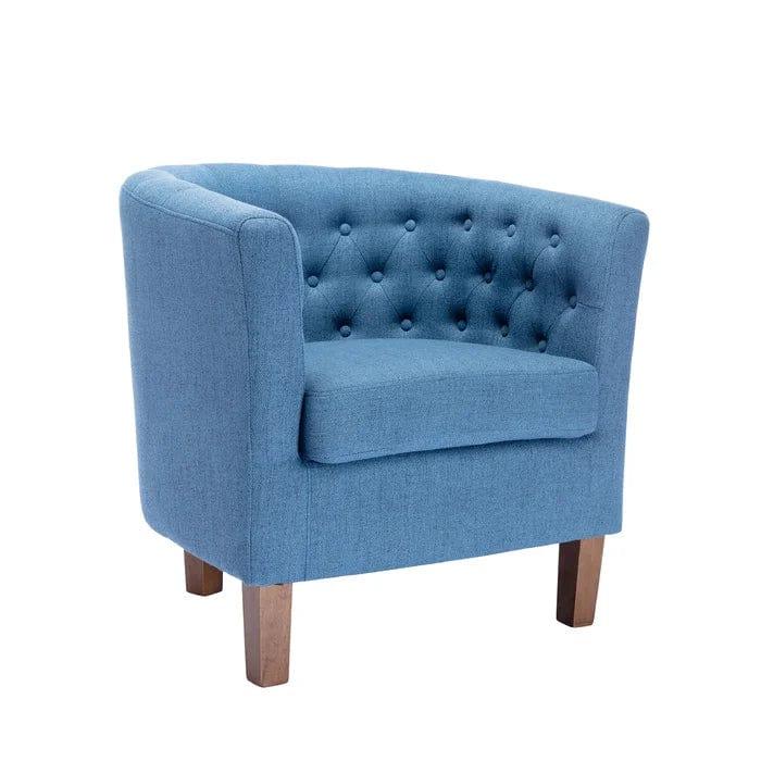 Cecille Upholstered Made to Order Barrel Chair