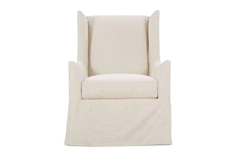 Ellory Slipcover Swivel Glider