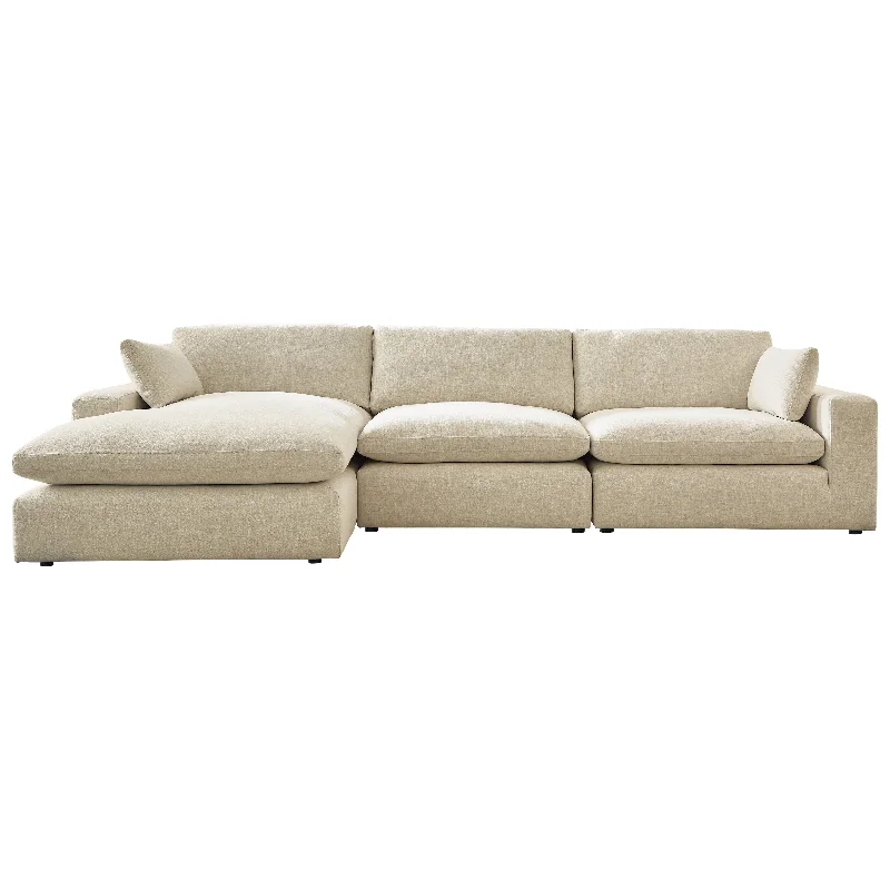 Benchcraft® Elyza 3-Piece Sectional With Chaise