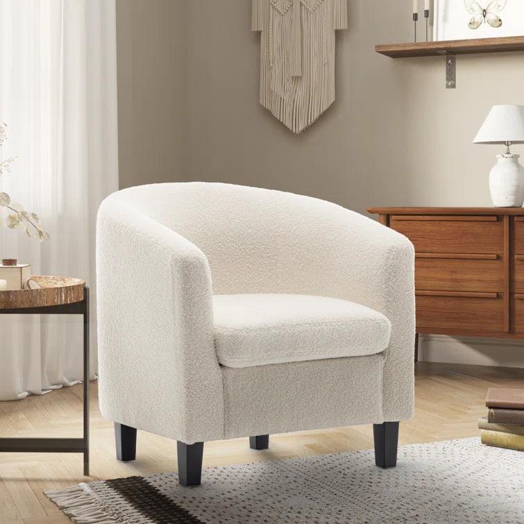 Lolmaugh Upholstered Barrel Chair