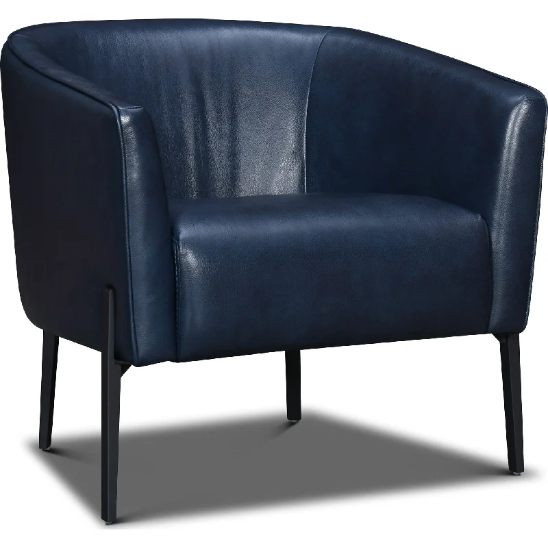 Loyal Accent Chair - Classico Midnight Blue