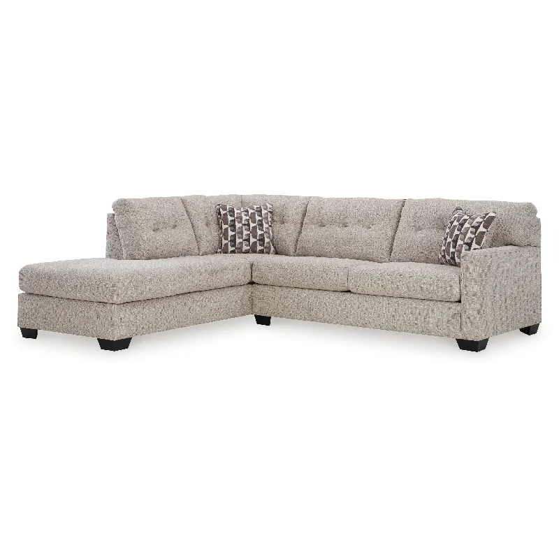 Signature Design by Ashley® Mahoney 2-Piece Sleeper Sectional With Chaise