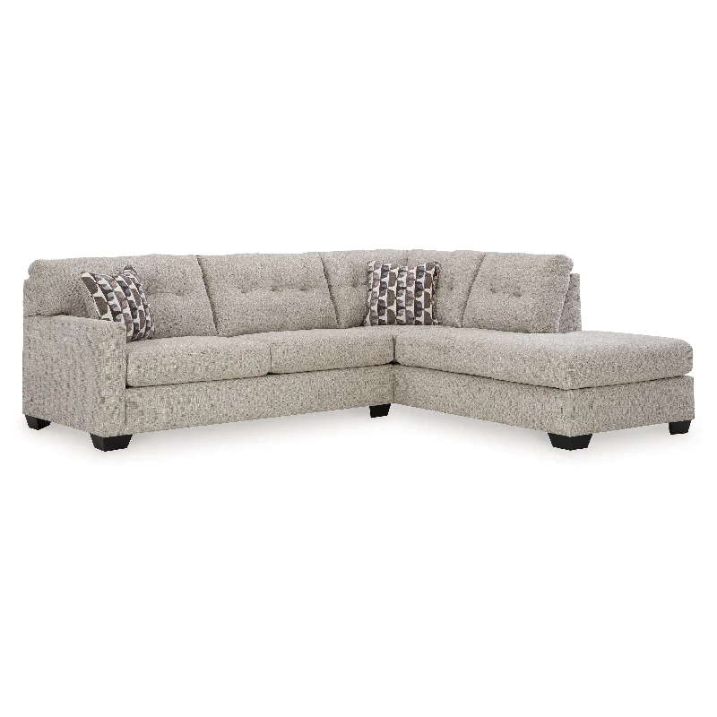 Signature Design by Ashley® Mahoney 2-Piece Sleeper Sectional With Chaise