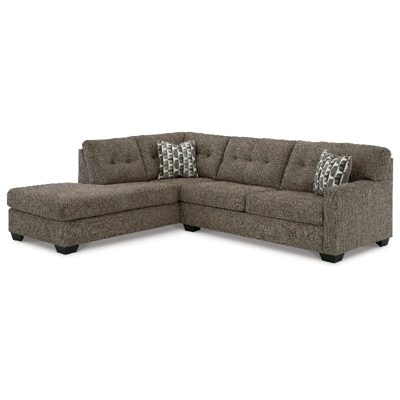 Signature Design by Ashley® Mahoney 2-Piece Sleeper Sectional With Chaise