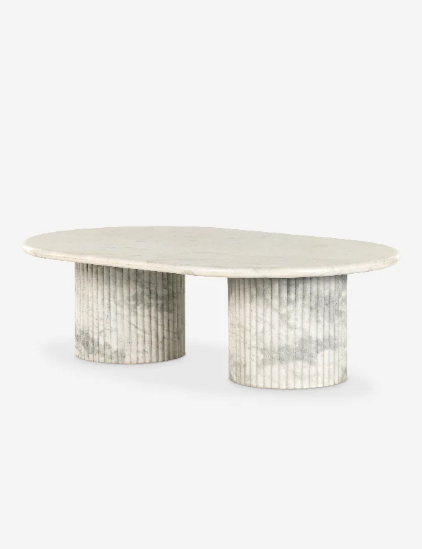 Mercer Oval Coffee Table