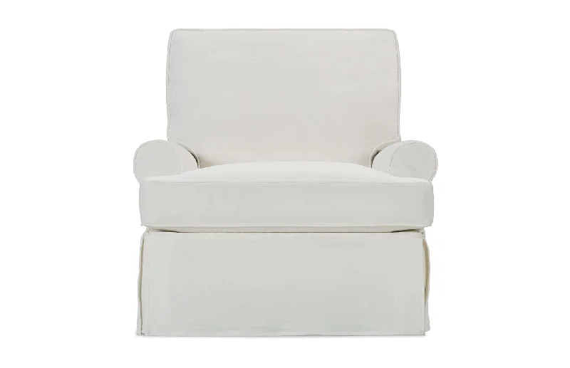 Sophie Large Slipcover Swivel Glider