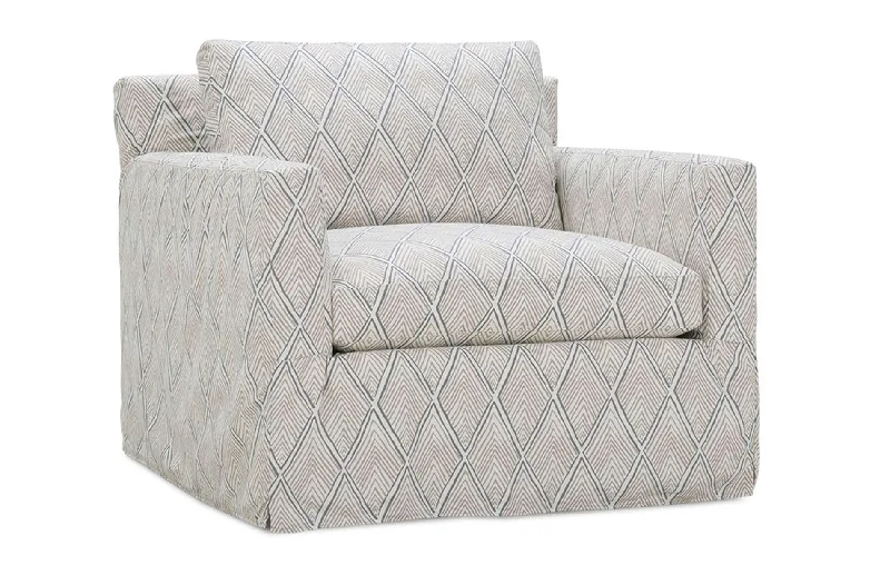 Sylvie Slipcover Swivel