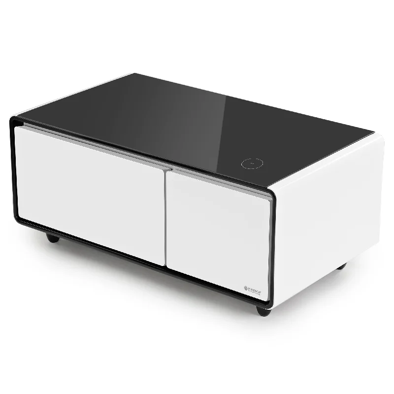 41" Smart Coffee Table with Fridge