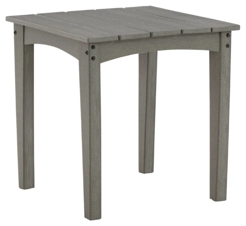 Visola Square End Table Gray by Ashley Furniture