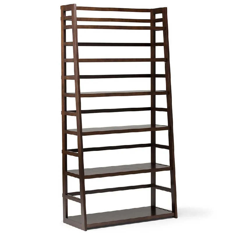 Acadian Wide Ladder Shelf Bookcase