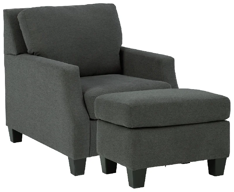 Bayonne Chair and Ottoman