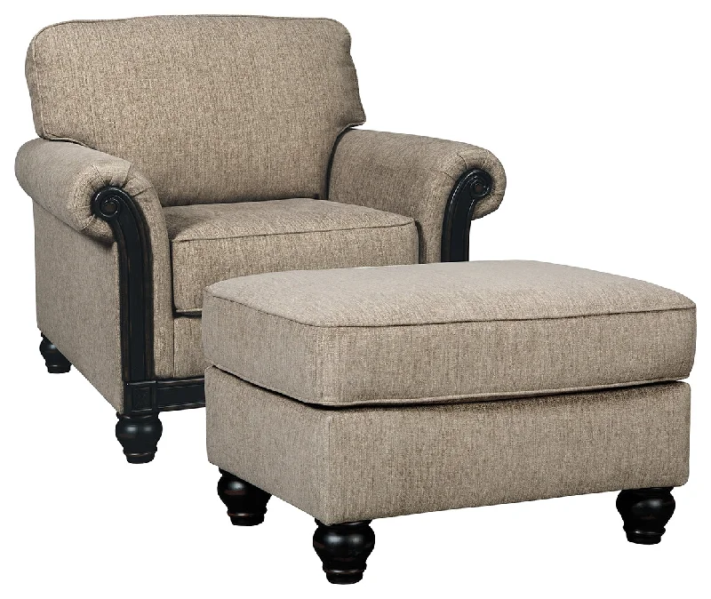 Blackwood 33503 Taupe Chair and Ottoman