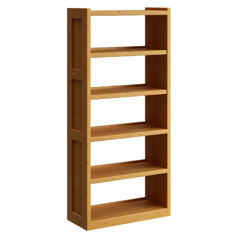 Bookcase, Open Back, 33in Wide, 72in Tall