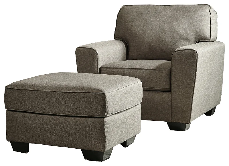 Calicho 91202 Cashmere Chair and Ottoman