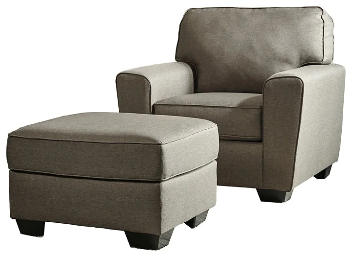 Calicho Chair and Ottoman