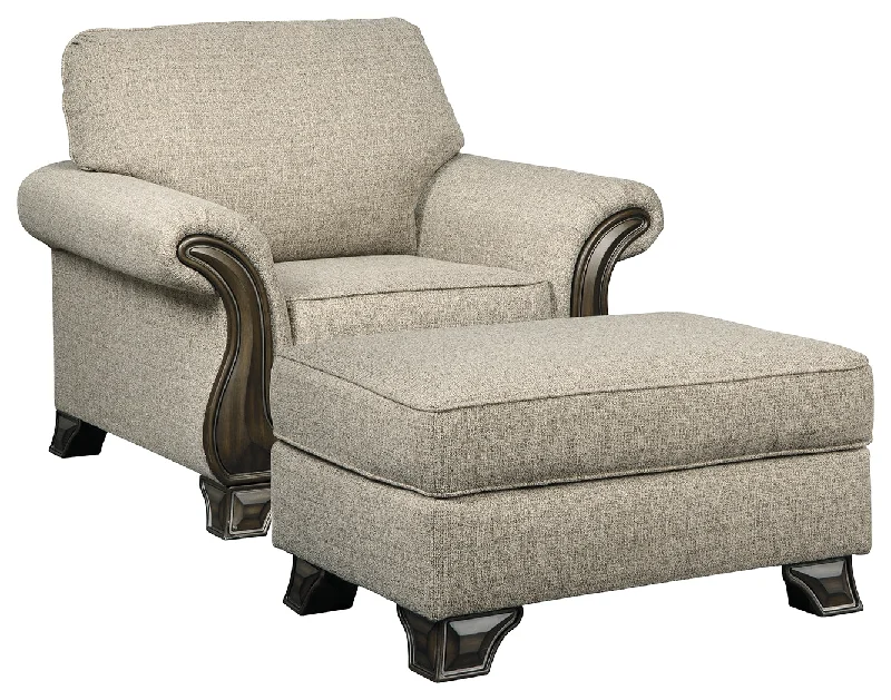 Claremorris 18003 Fog Chair and Ottoman