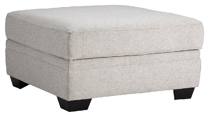 Dellara 3210111 Chalk Ottoman With Storage