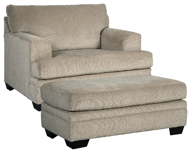 Dorsten 77205 Sisal Chair and Ottoman