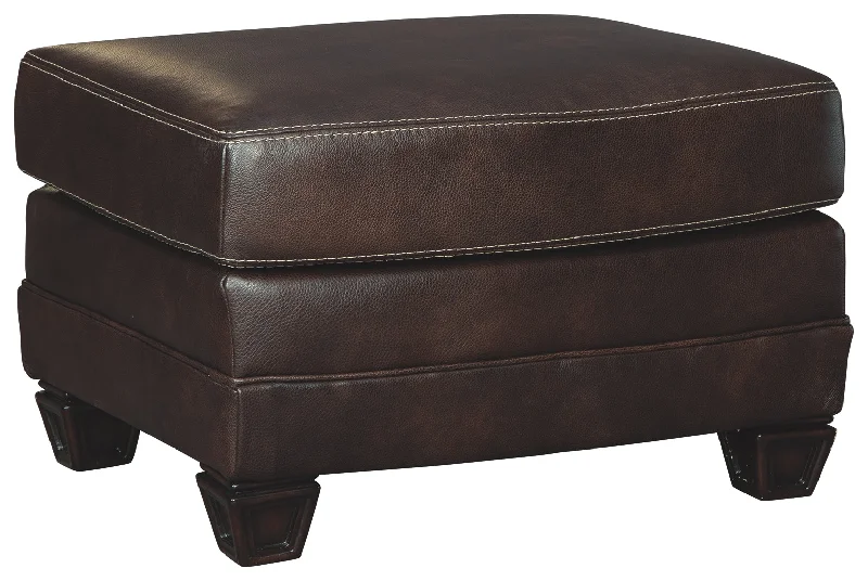 Embrook 3250114 Chocolate Ottoman