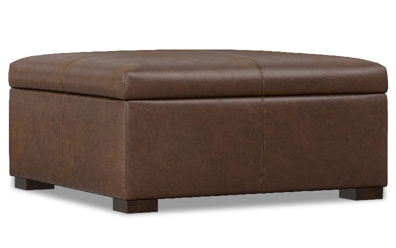 Gabbie Square Coffee Table Storage Ottoman