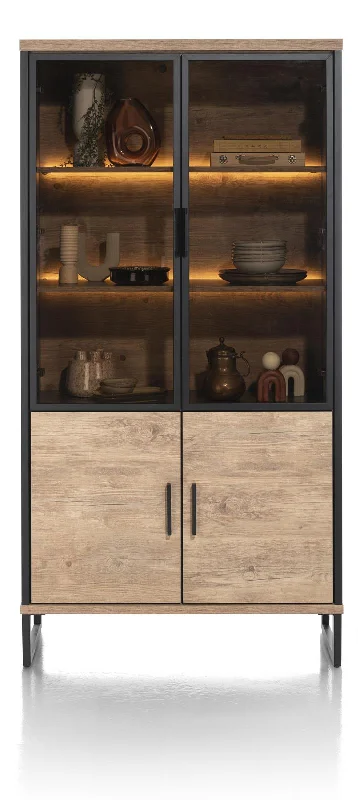 Habufa Pantin Rustic Display Cabinet