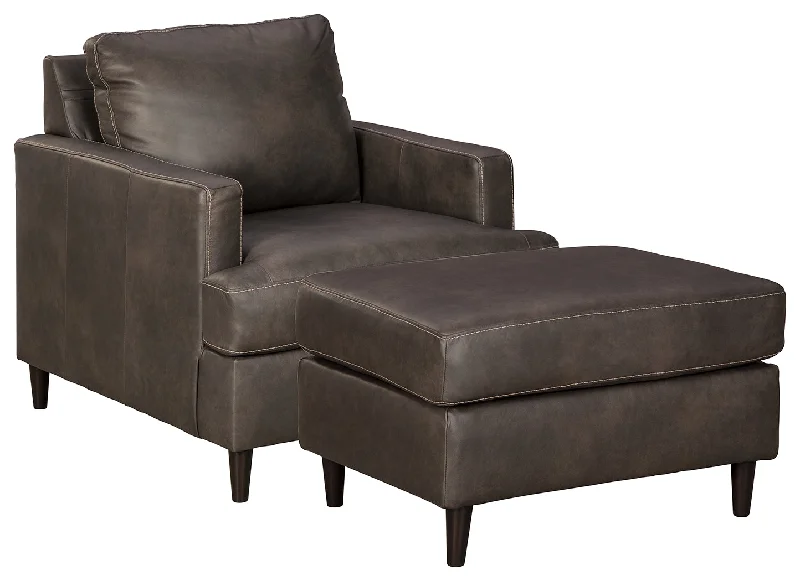 Hettinger 49501 Ash Chair and Ottoman