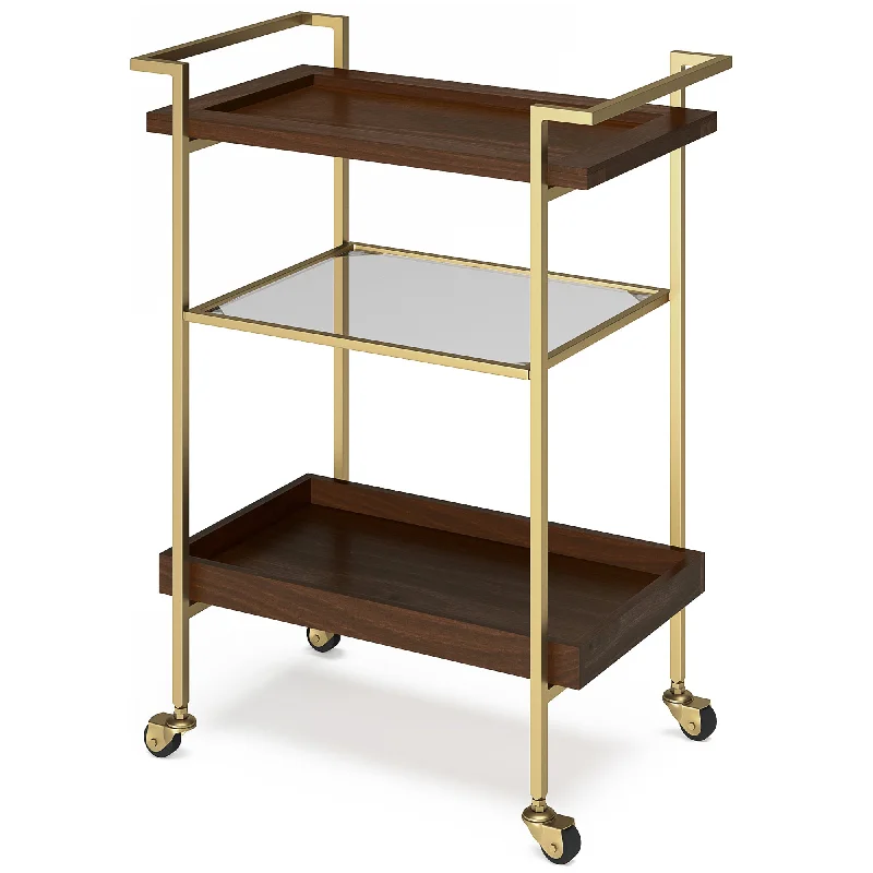 Jace 26 inch Bar Cart in Mango