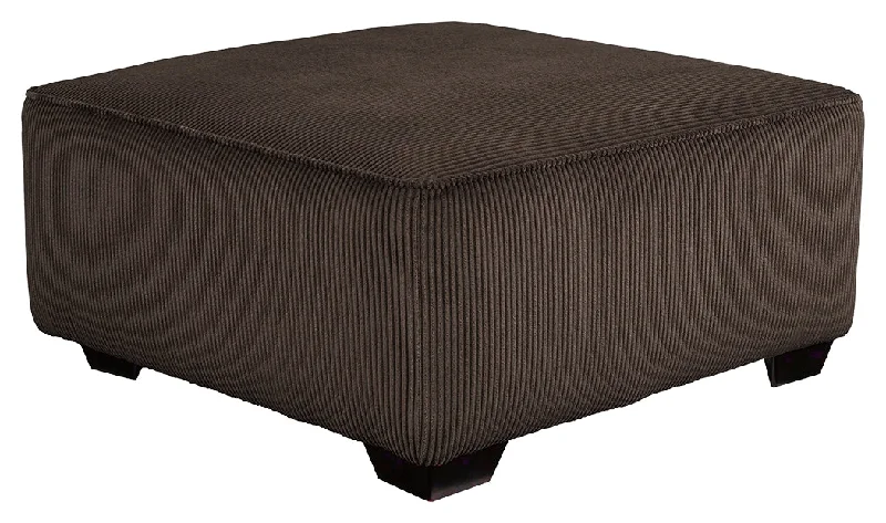 Jinllingsly 7250108 Chocolate Oversized Accent Ottoman