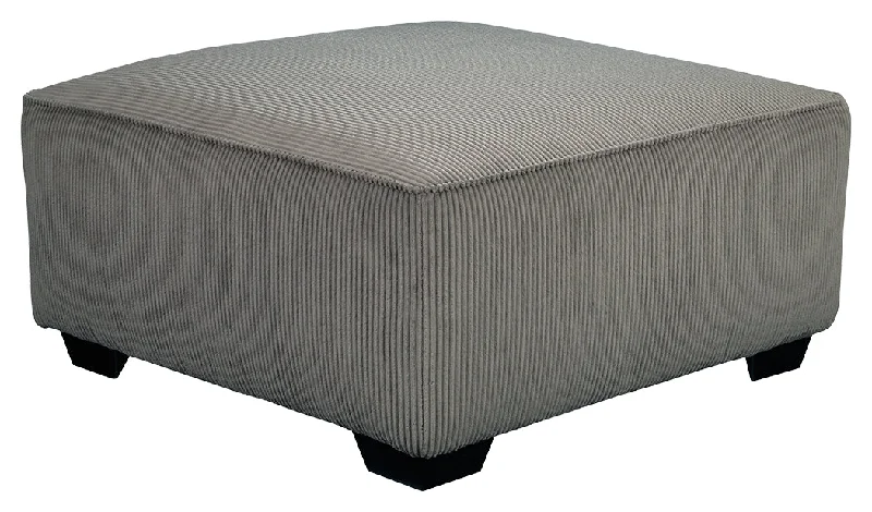 Jinllingsly 7250208 Gray Oversized Accent Ottoman