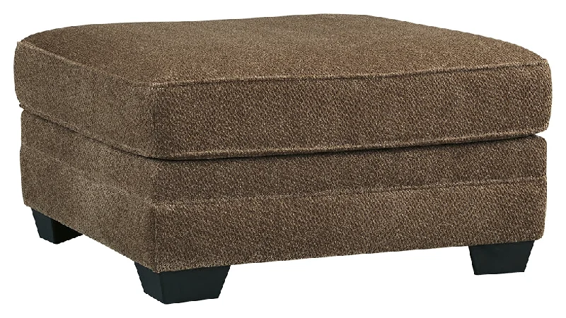 Justyna 8910208 Teak Oversized Accent Ottoman