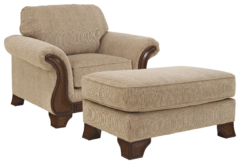 Lanett 44900 Barley Chair and Ottoman