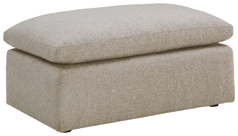 Melilla 2830208 Ash Oversized Accent Ottoman