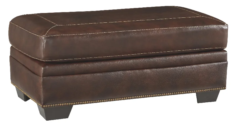 Roleson 5870214 Walnut Ottoman