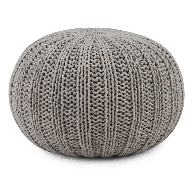 Shelby Round Pouf