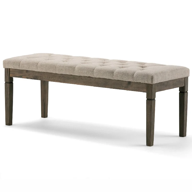 Waverly Ottoman Bench in Linen