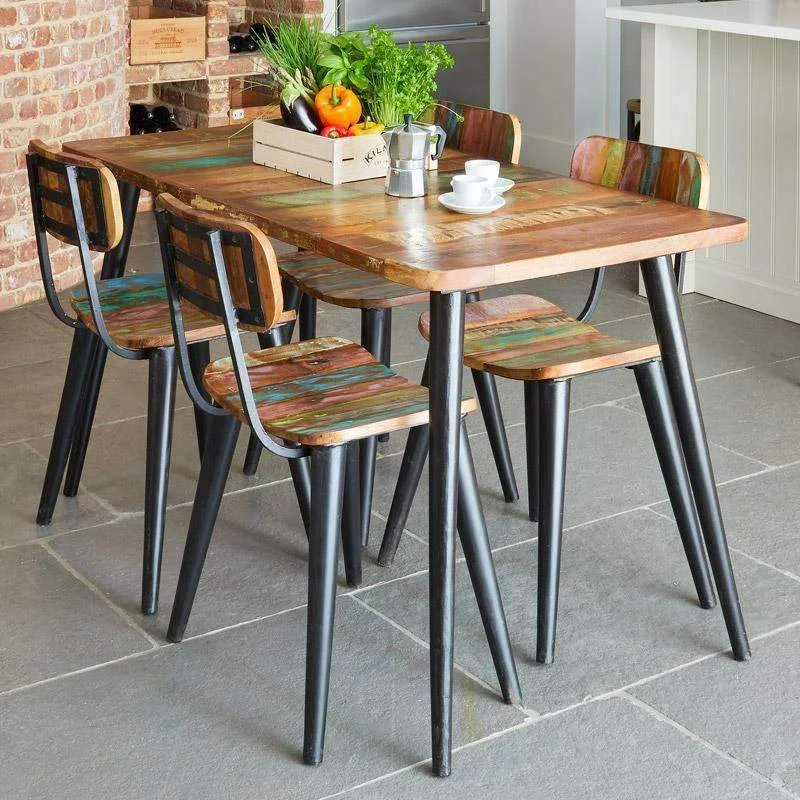 Coastal Chic Small Rectangular Dining Table