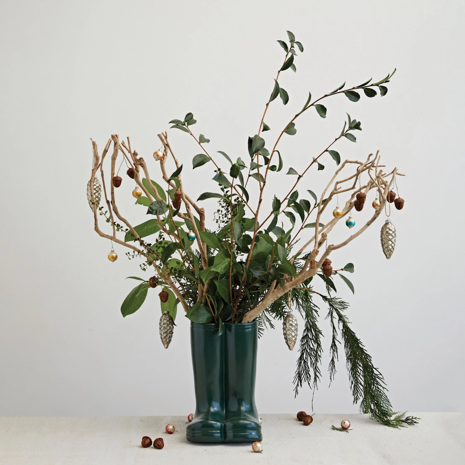 Creative Co-op - Stoneware Garden Boot Vase