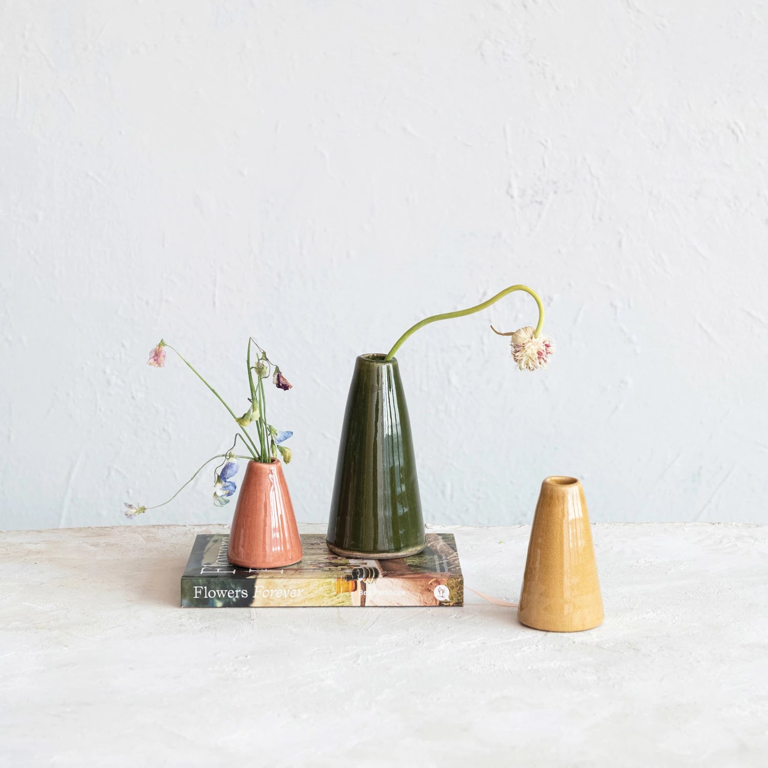 Creative Co-op - Terracotta Crackle Vase