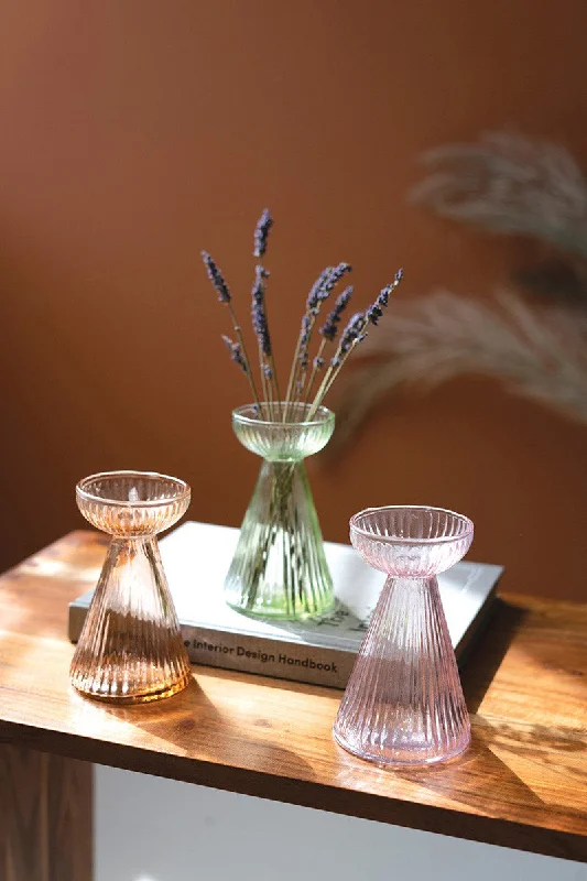 Kalalou - Fluted Glass Vase