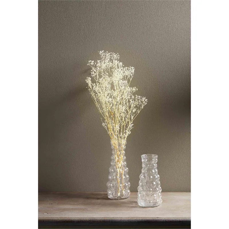 Mud Pie - Hobnail Glass Vases