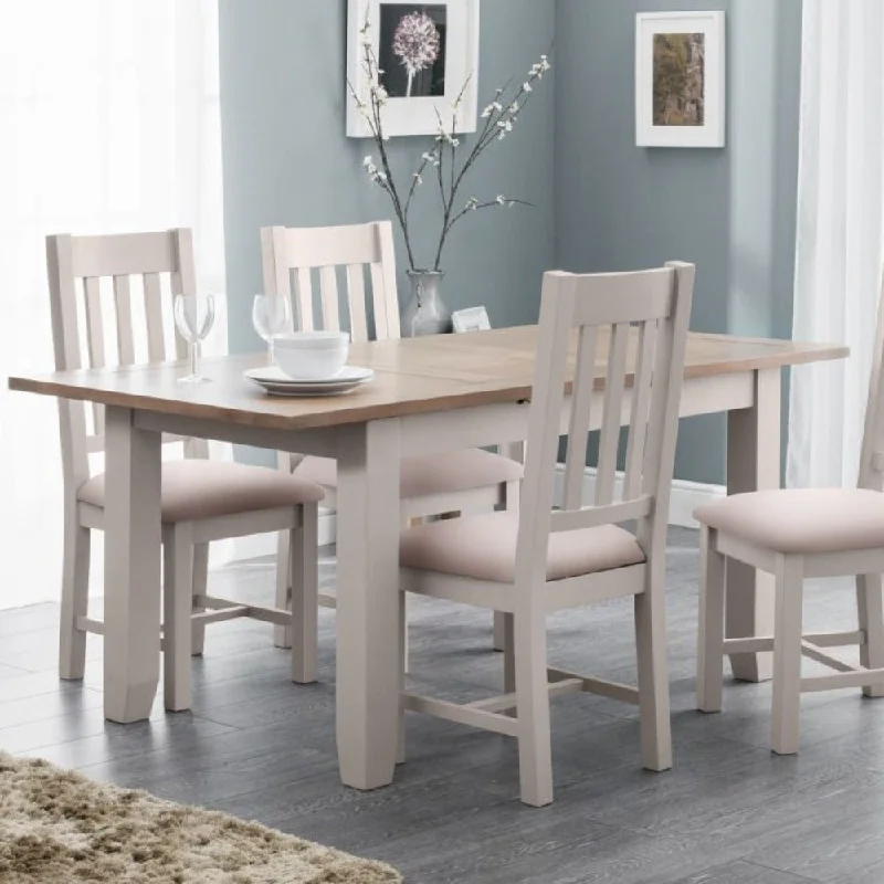 Richmond Elephant Grey Extending Dining Table