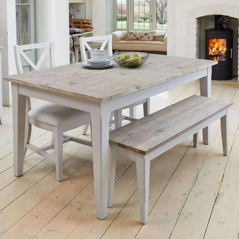 Signature Grey Extending Dining Table