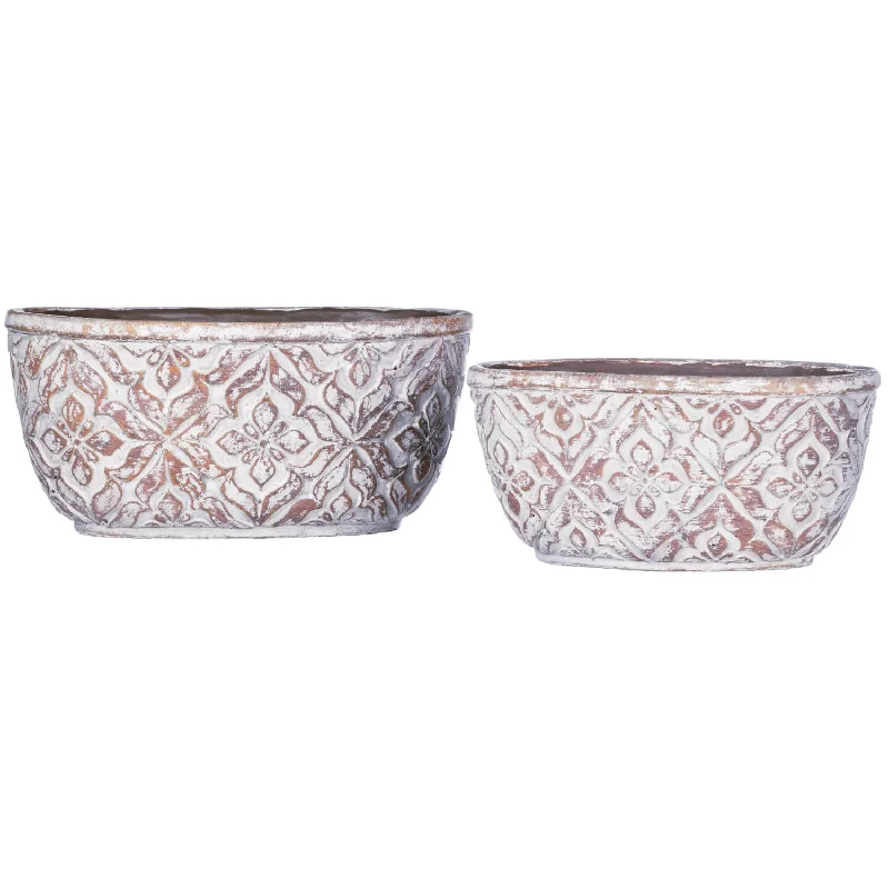 Sullivans - Printed Oval Pot